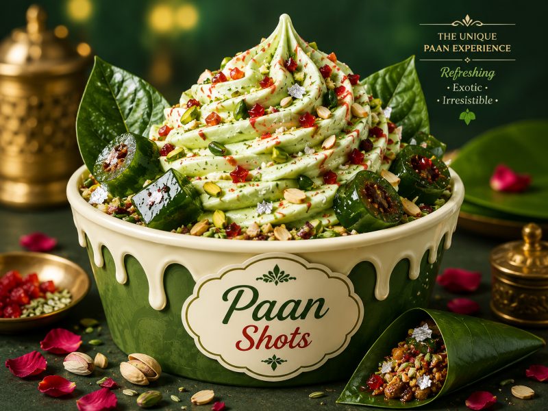 Paan Shots frozen yogurt at YogurtYork